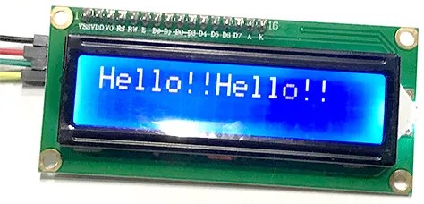 LCD 重複執行,重複顯示