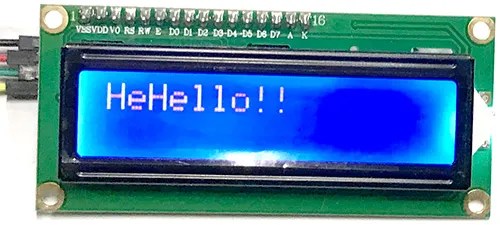 LCD 指定位置顯示