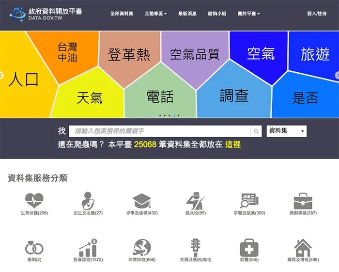 政府資料開放平臺