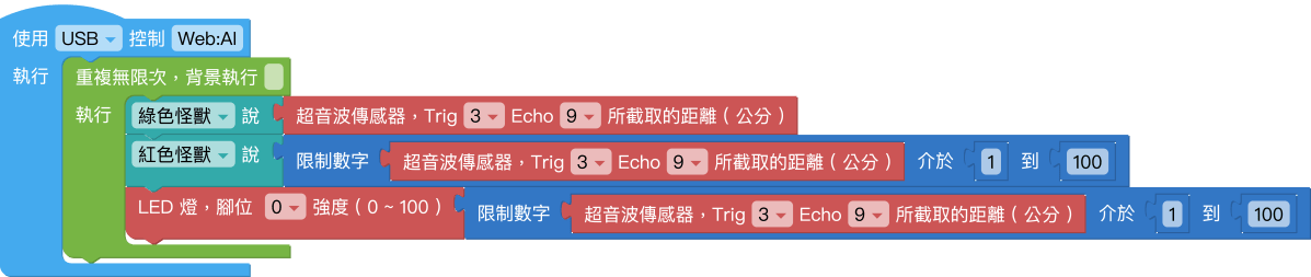 Web:Bit 超音波傳感器