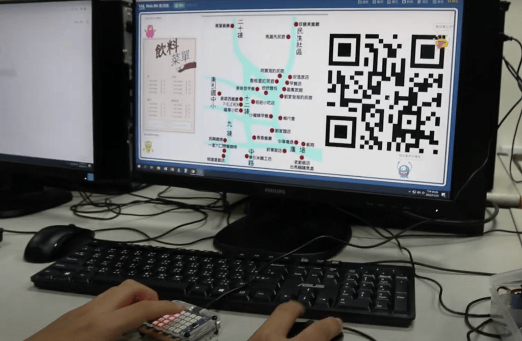 高雄市SCRATCH比賽-硬體組優秀作品-智慧型商店整合系統